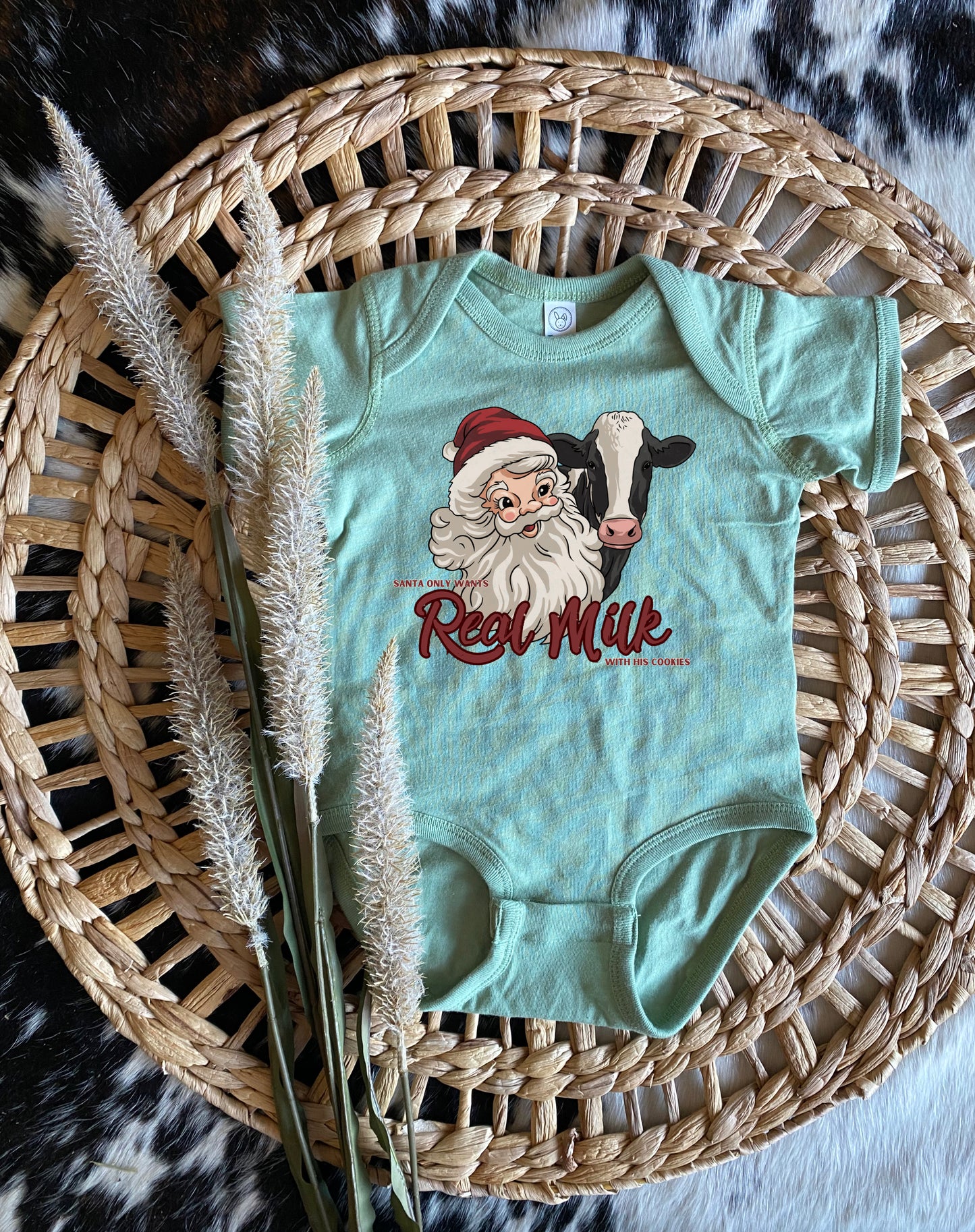 Santa only wants Real Milk