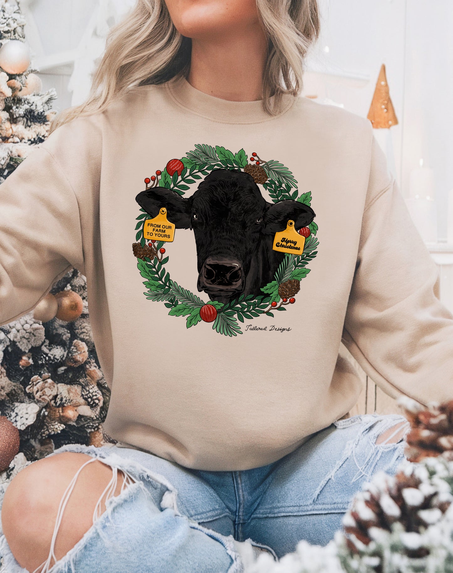 From Our Farm to Yours- Black Cattle Head