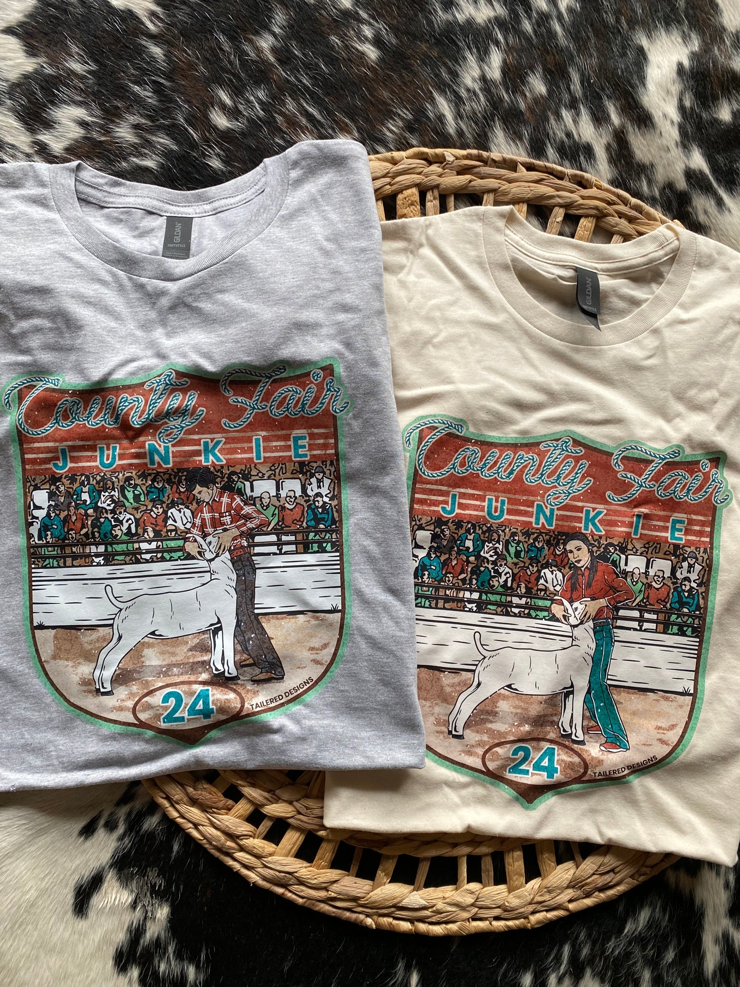 County Fair Junkie Tee: Goat