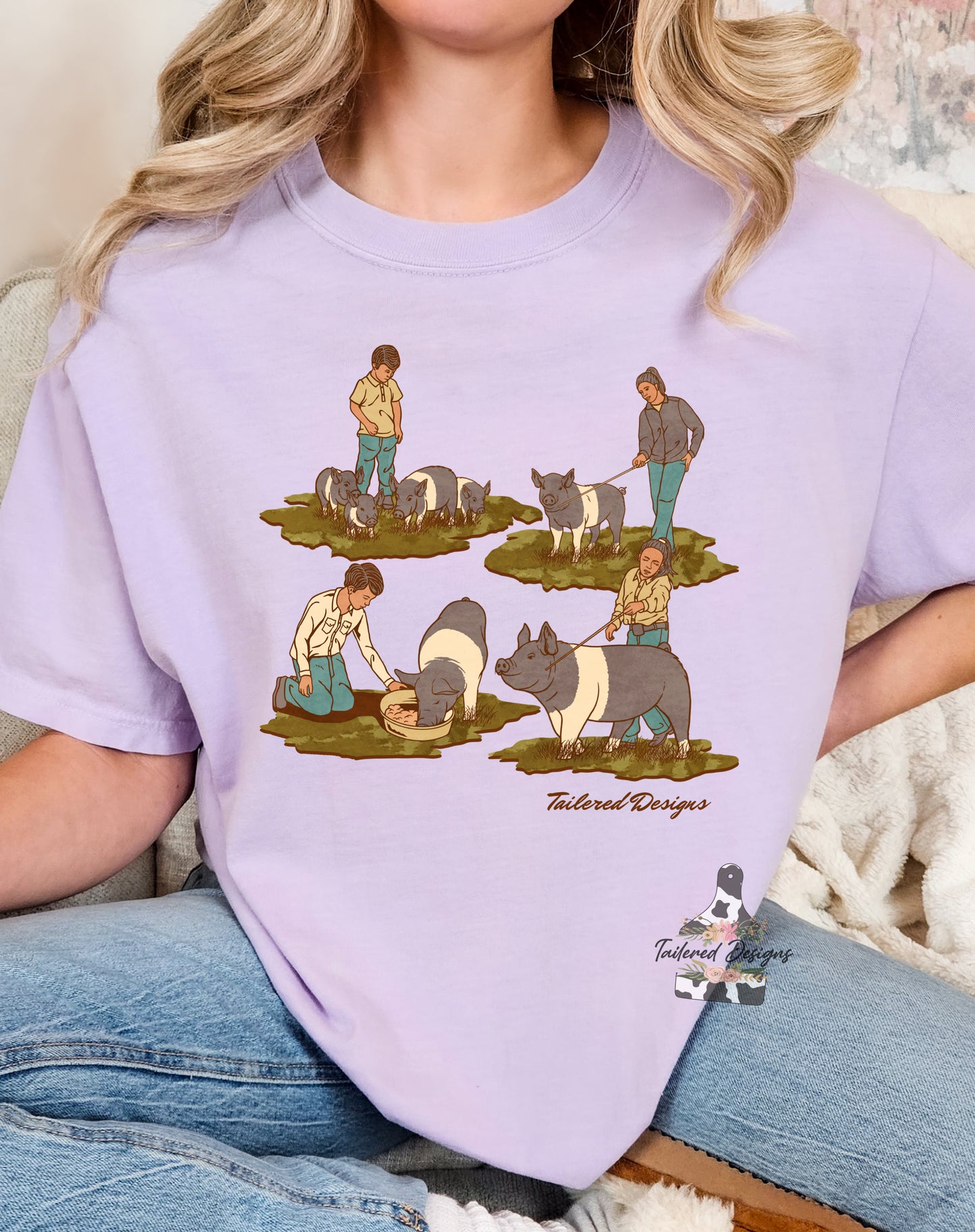 Kids Raising Show Pigs