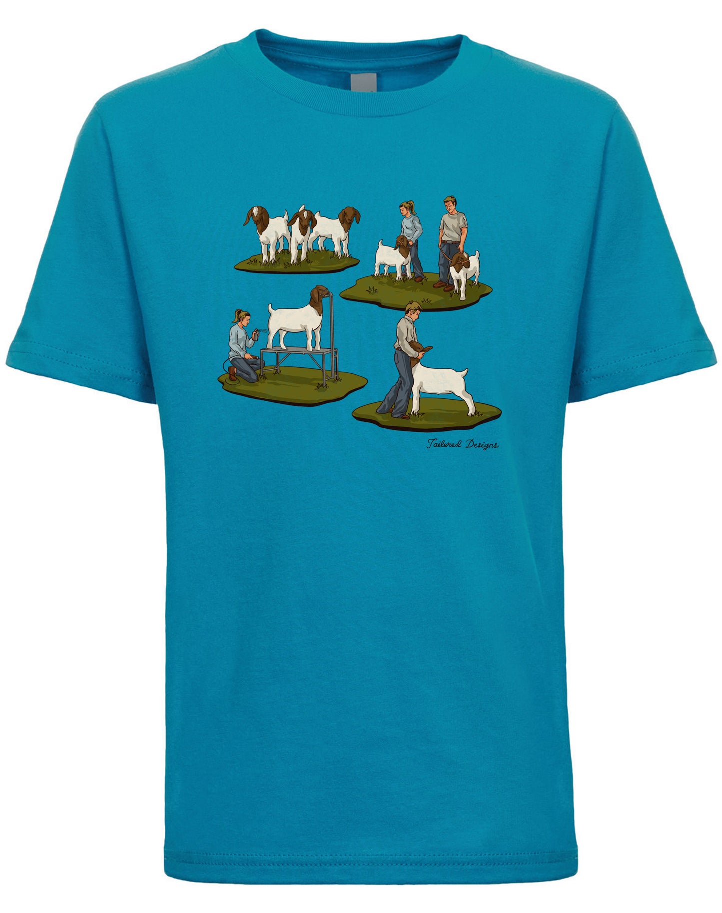 Kids Raising the Goat Herd
