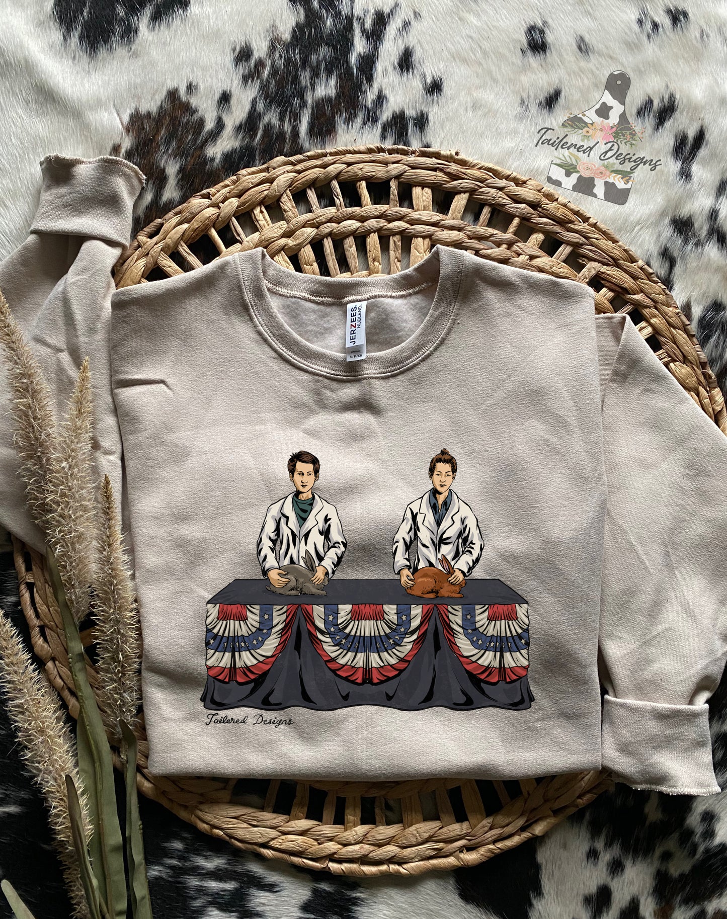 Showing Rabbits Sweatshirt