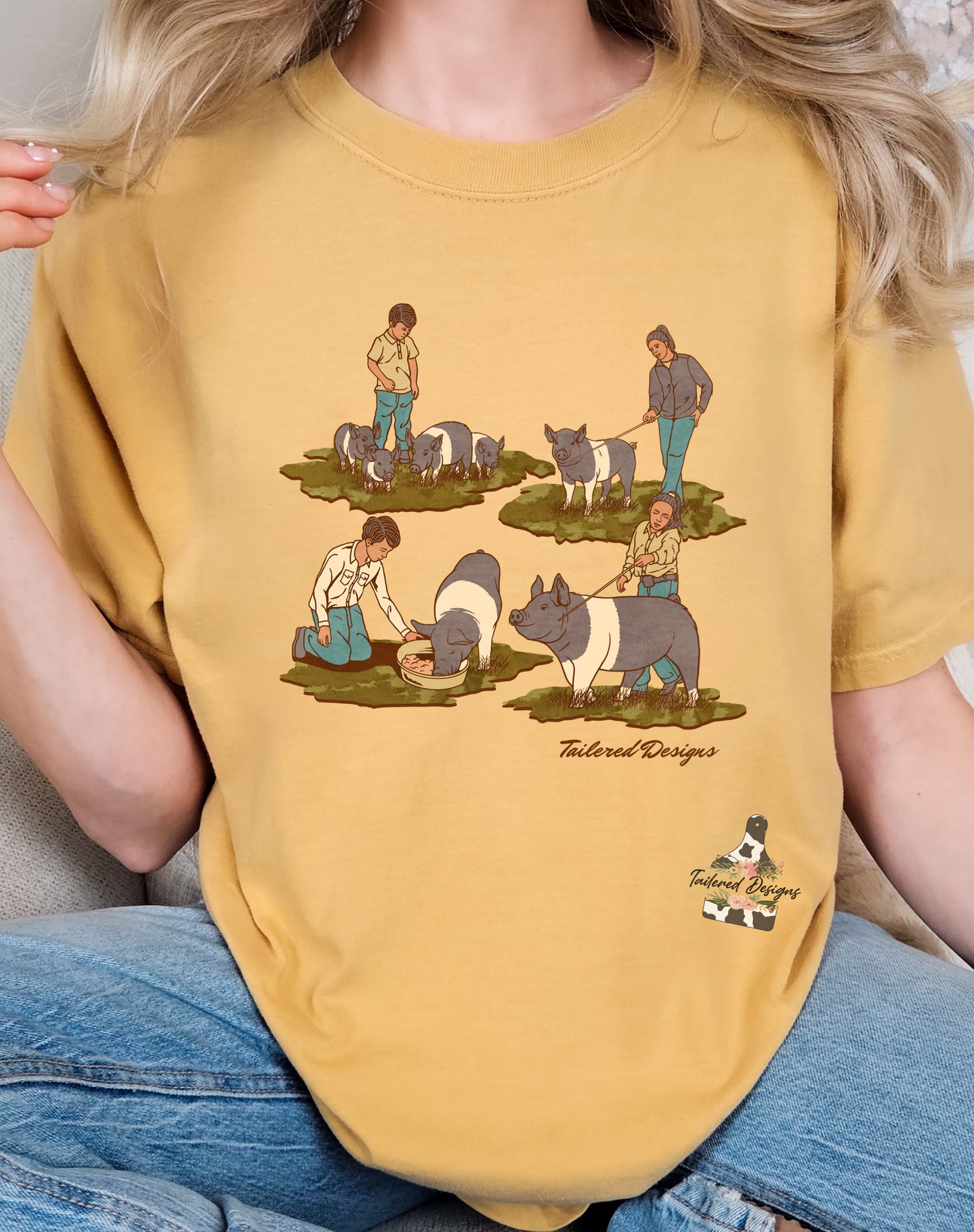 Kids Raising Show Pigs