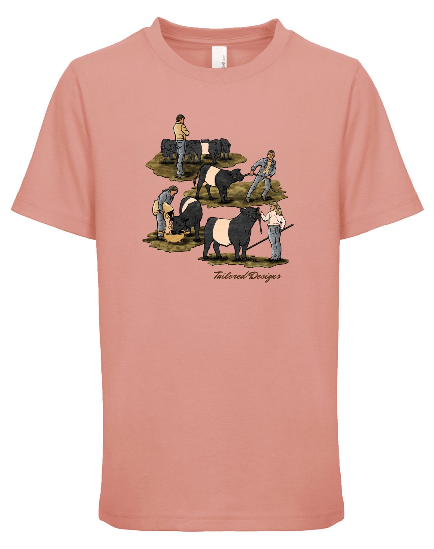 Kids Raising the Belty Herd