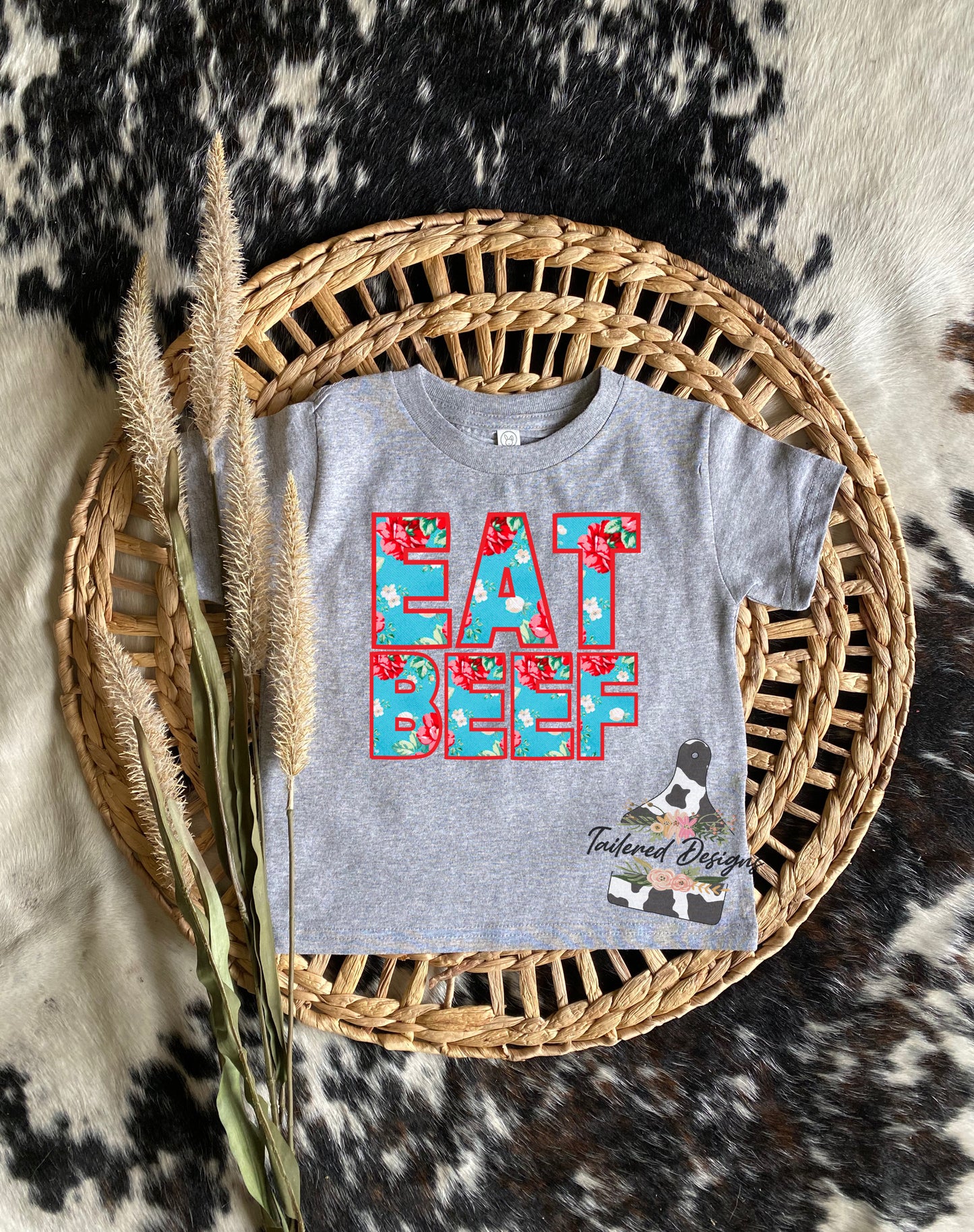 Floral Eat Beef