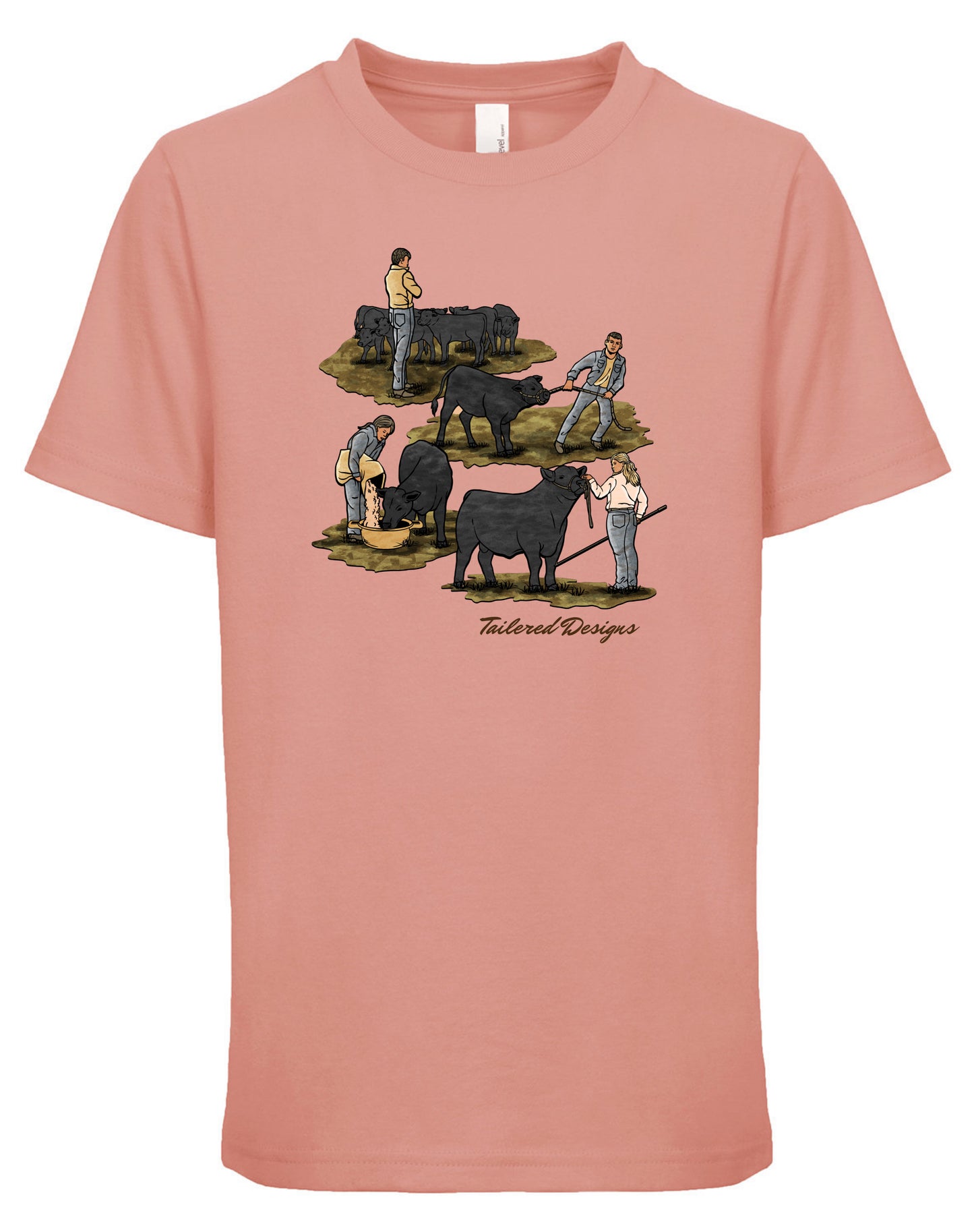 Kids Raising the Angus Herd