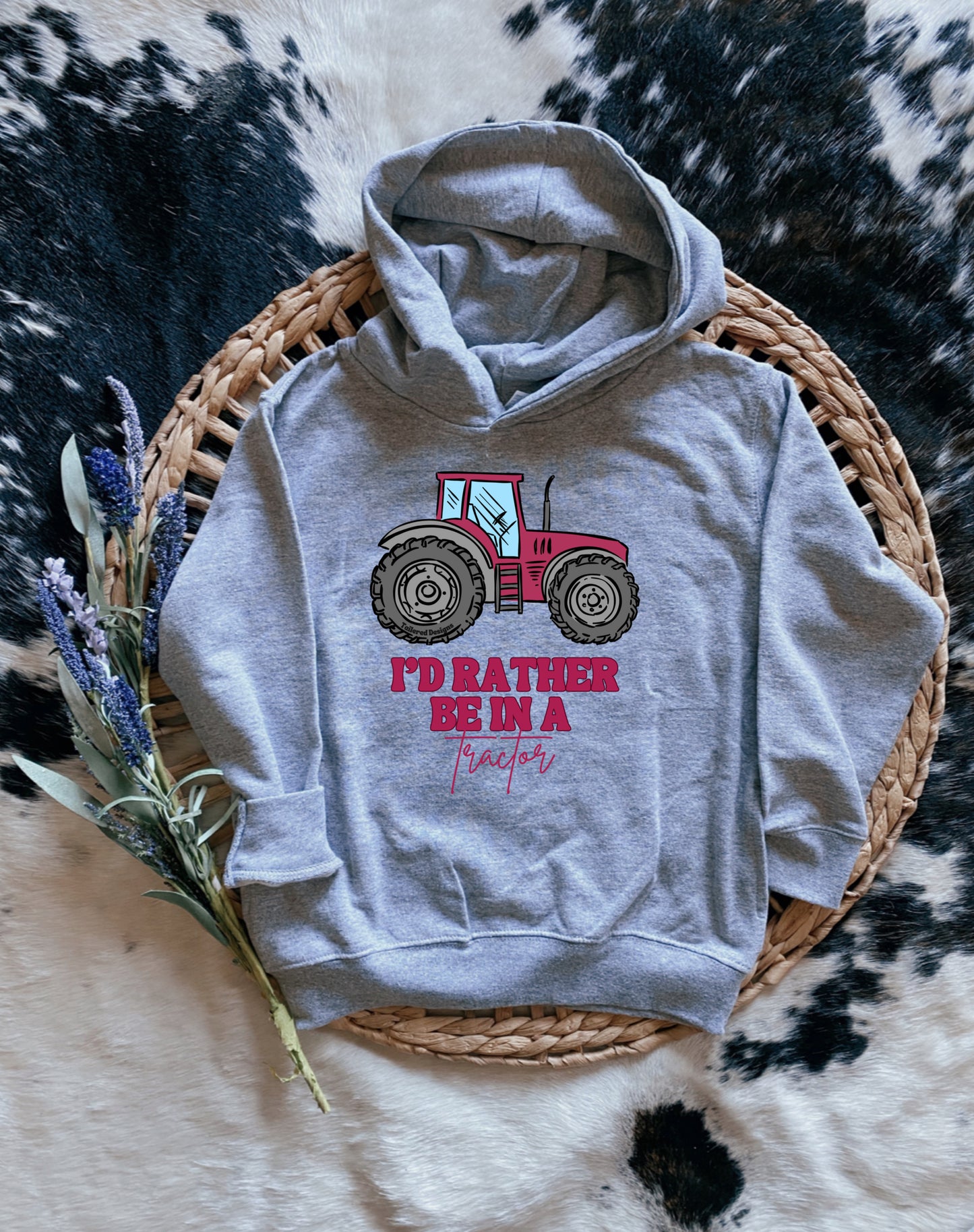 I’d Rather be in a Tractor Hoodie