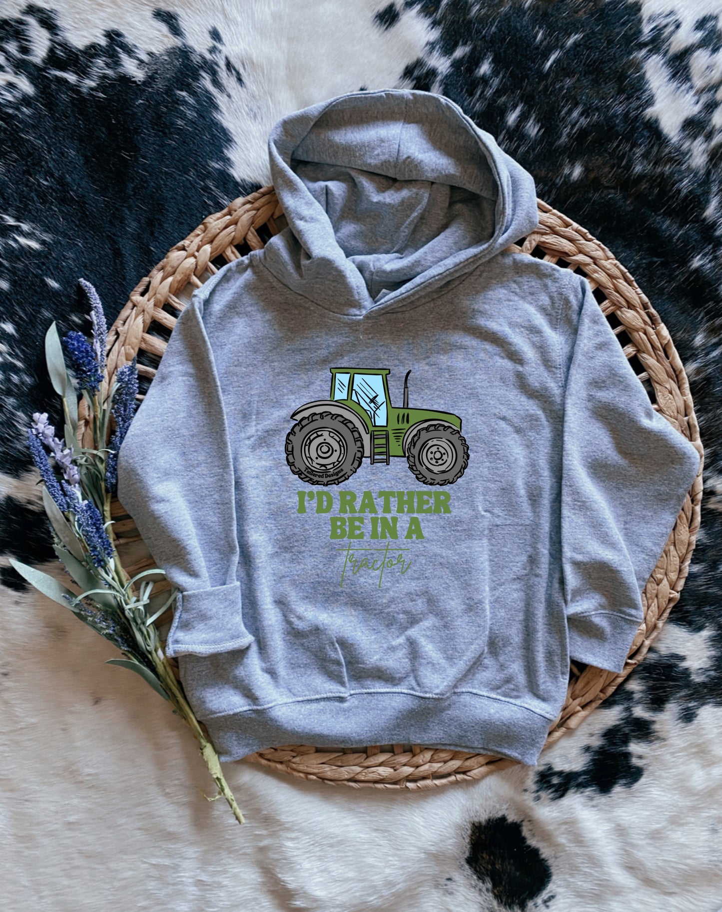 I’d Rather be in a Tractor Hoodie