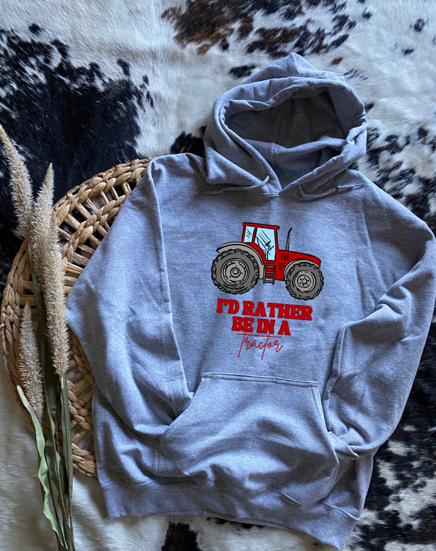 I’d Rather be in a Tractor Hoodie
