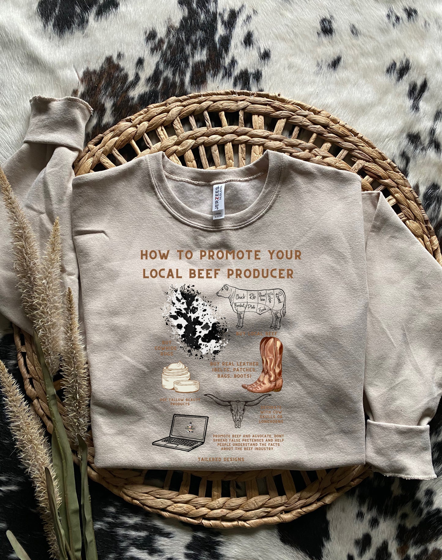 How to Promote your Local Beef Producer Sweatshirt