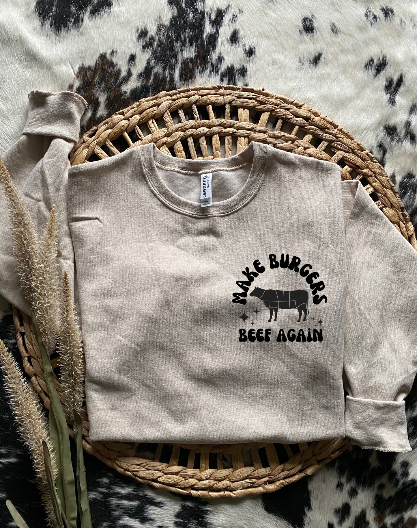 Make Burgers Beef Again Sweatshirt