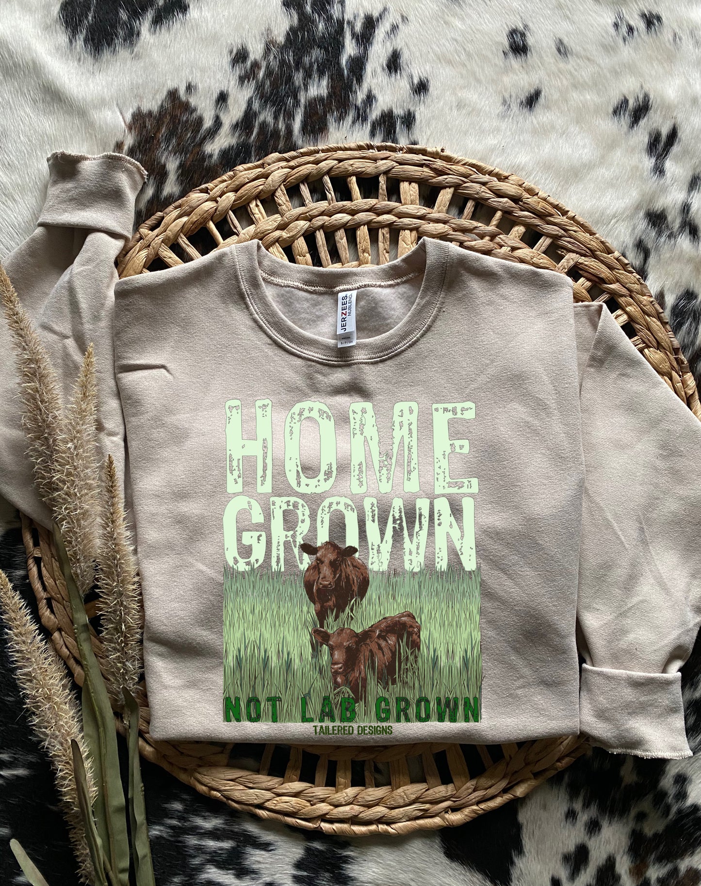 Homegrown, not lab grown