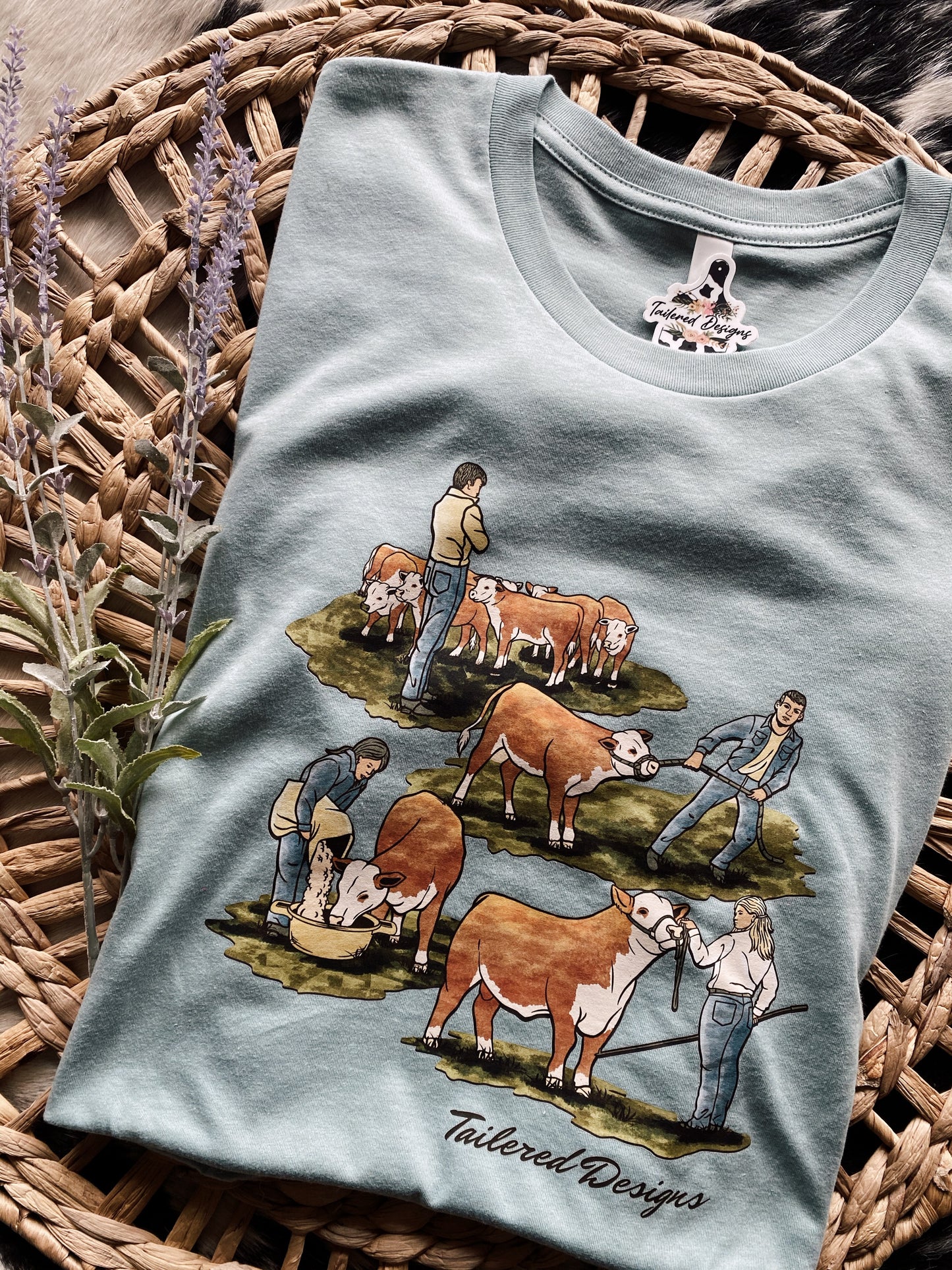 Kids Raising Hereford Cattle