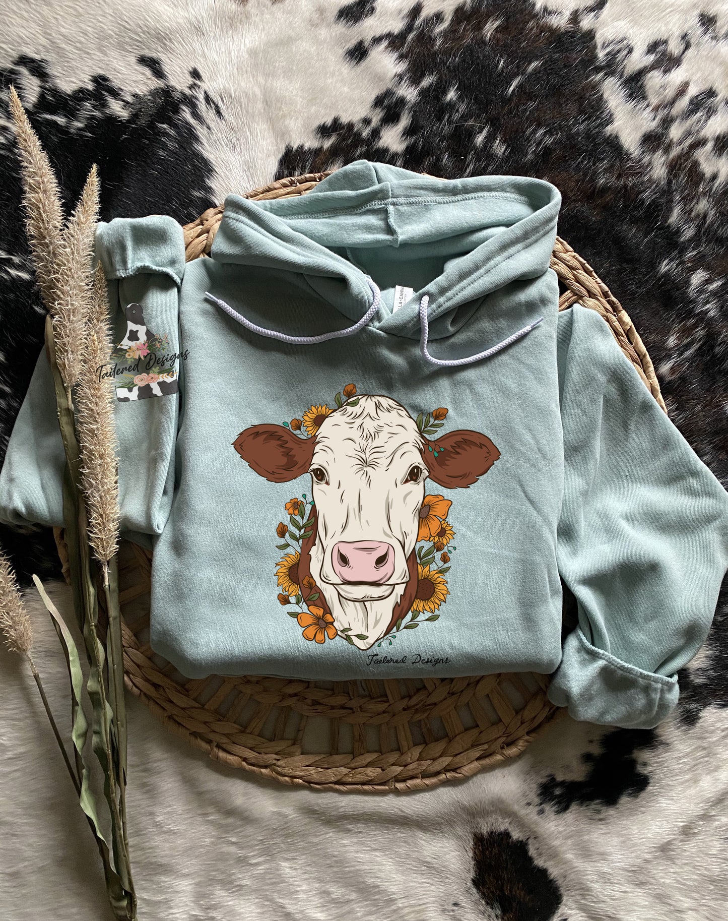 Blossoming Hereford Sweatshirt