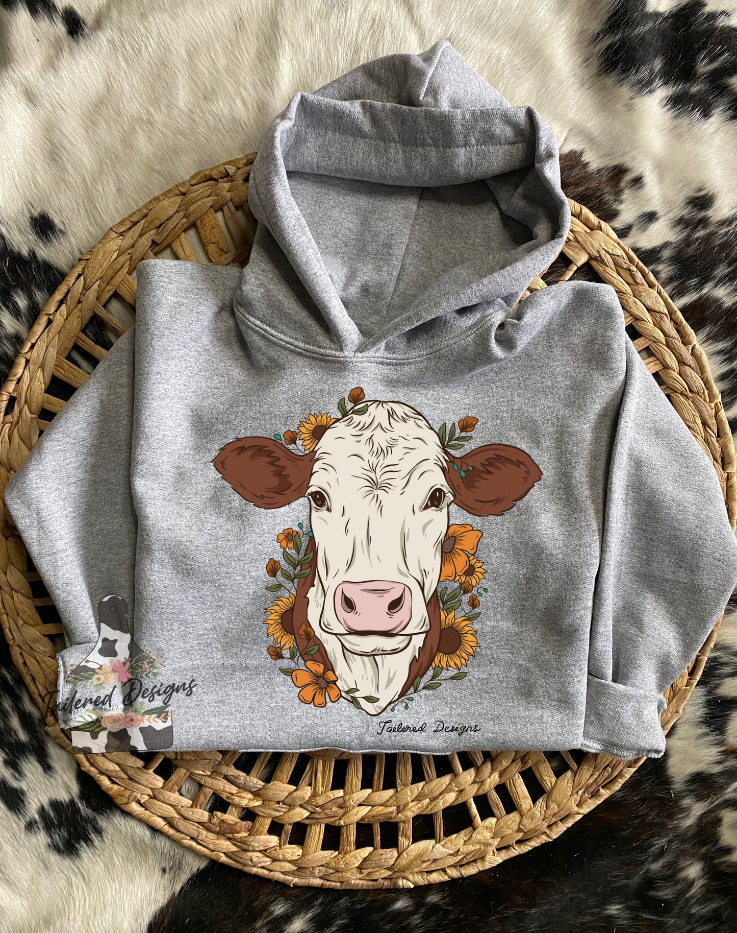 Blossoming Hereford Sweatshirt