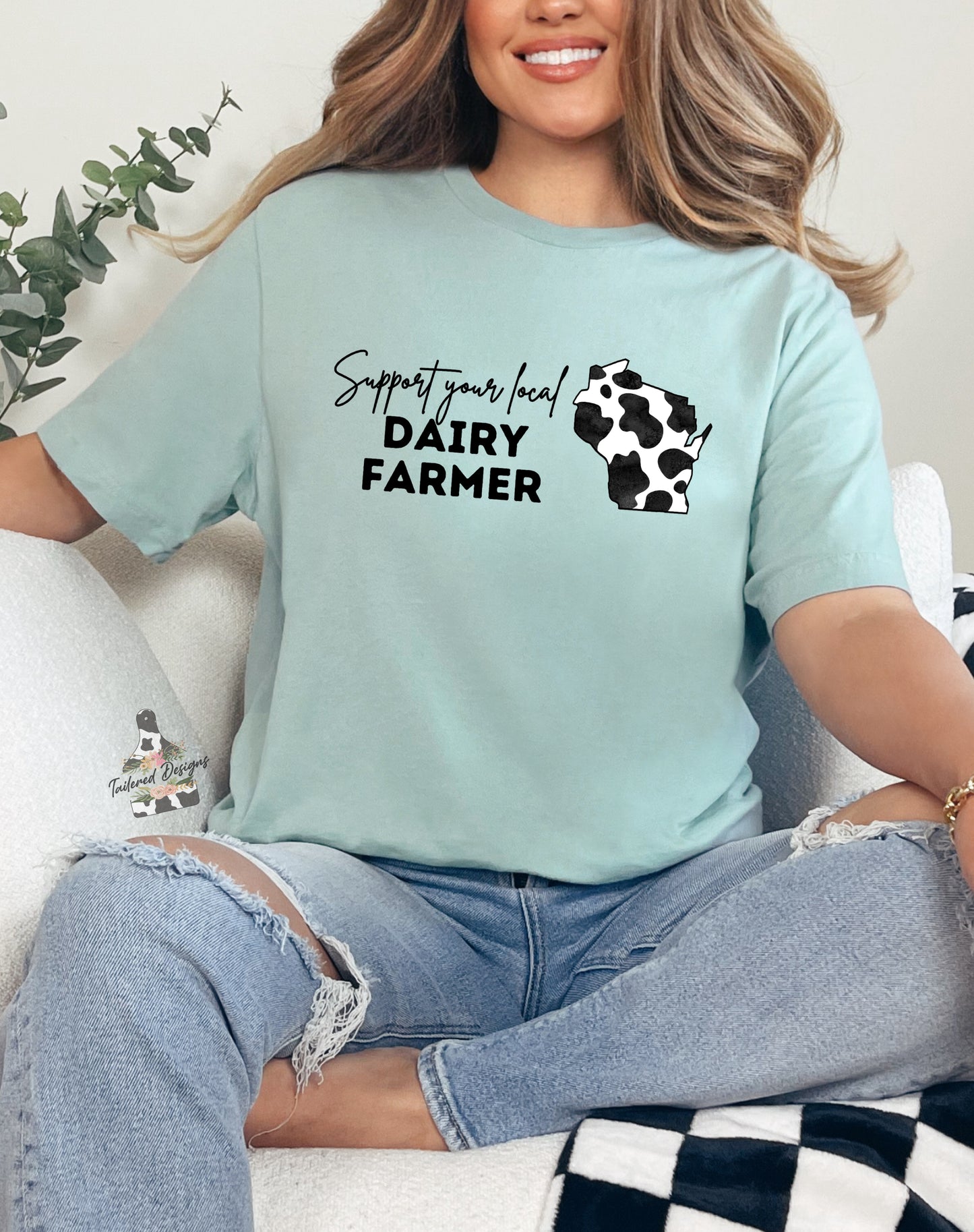 Support your local Dairy Farm Tee