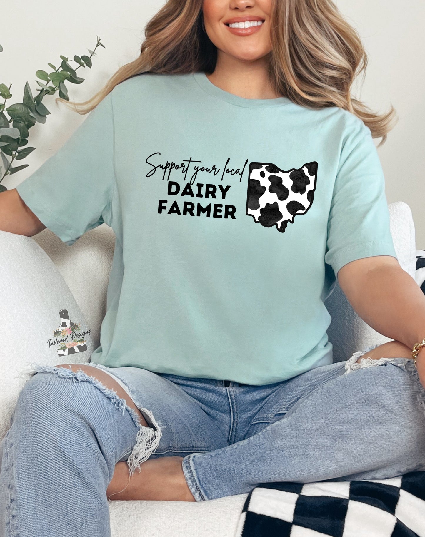 Support your local Dairy Farm Tee