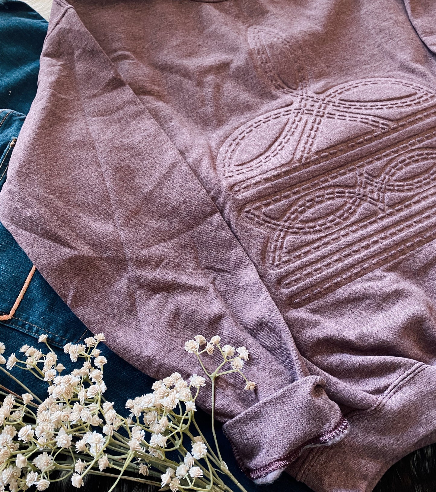 Boot Stitched Crewneck