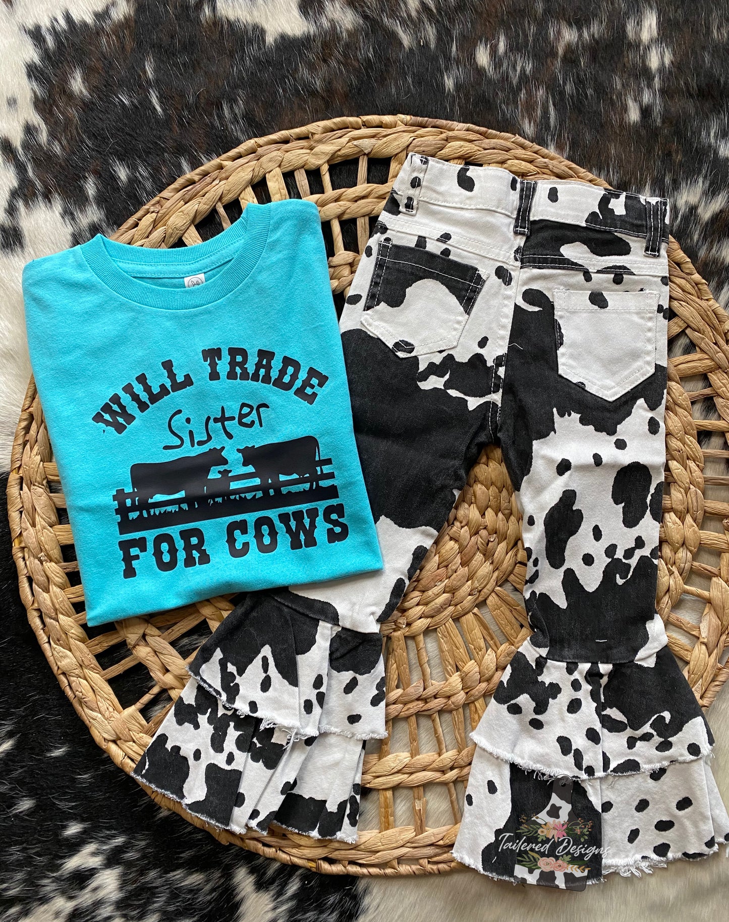 Holstein Toddler Flare