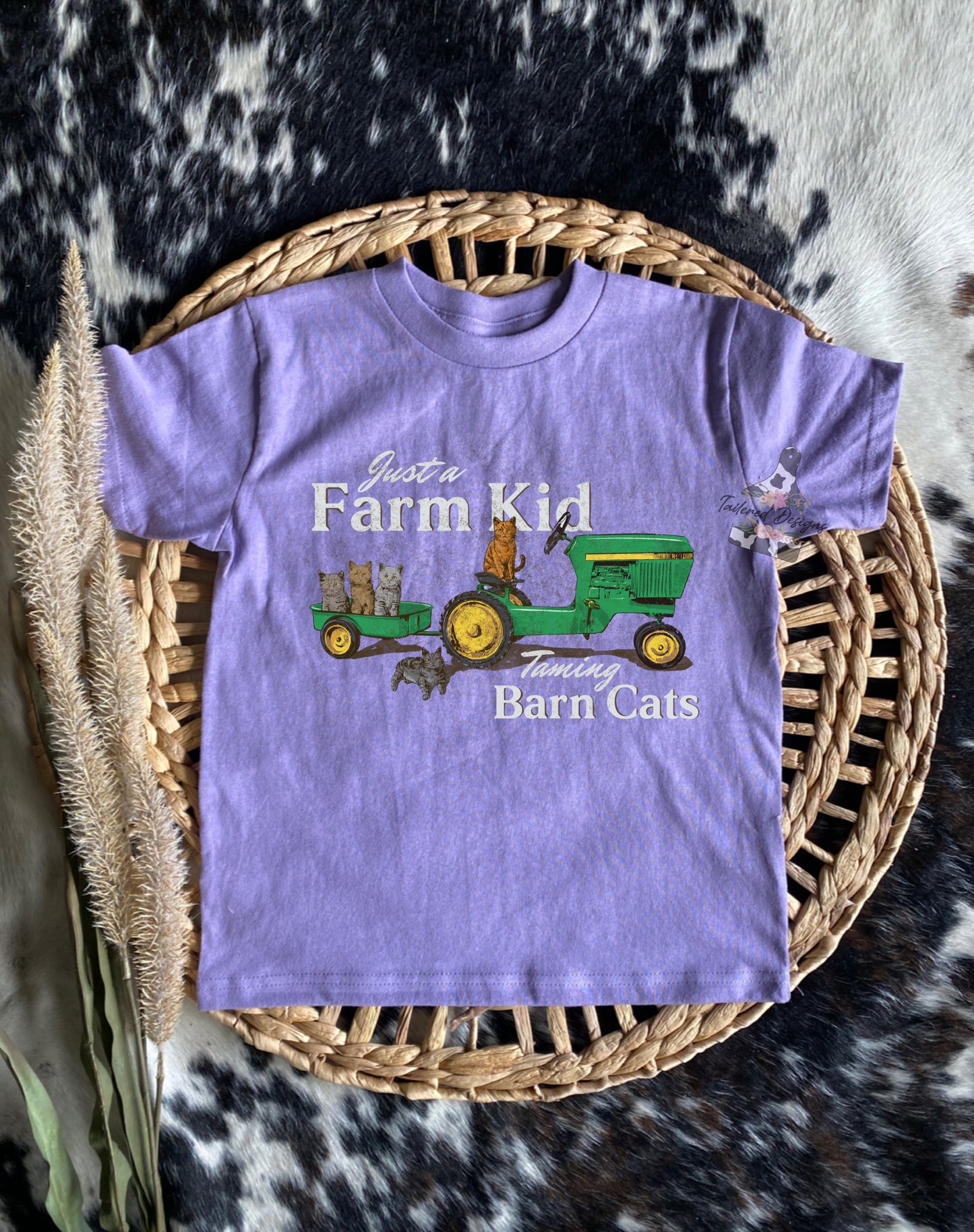 Just a Farm Kid taming Barn Cats