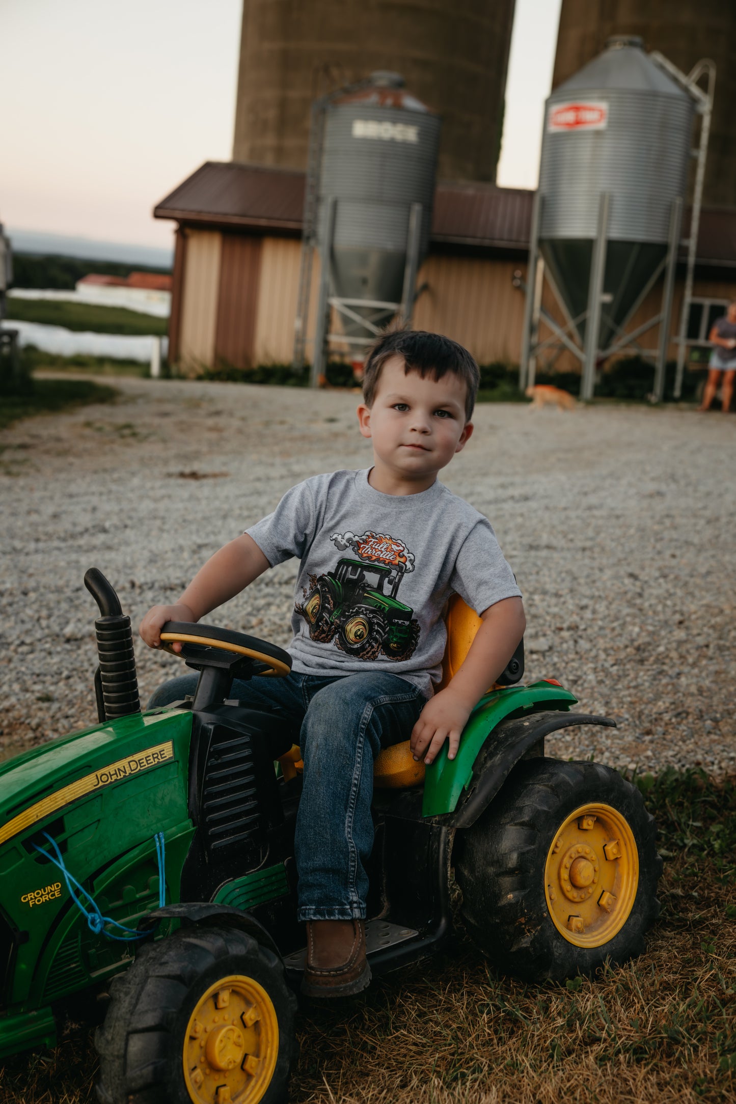 Full Throttle- Green Tractor