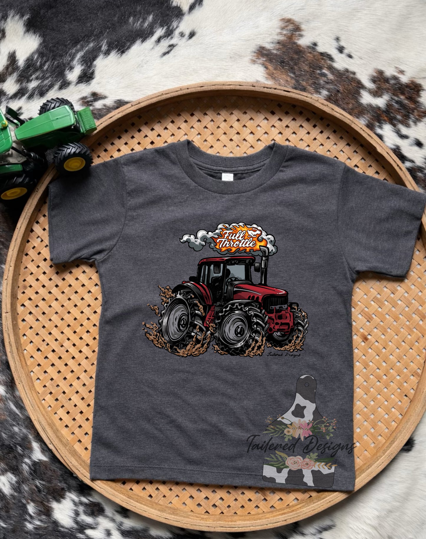 Full Throttle- Green Tractor