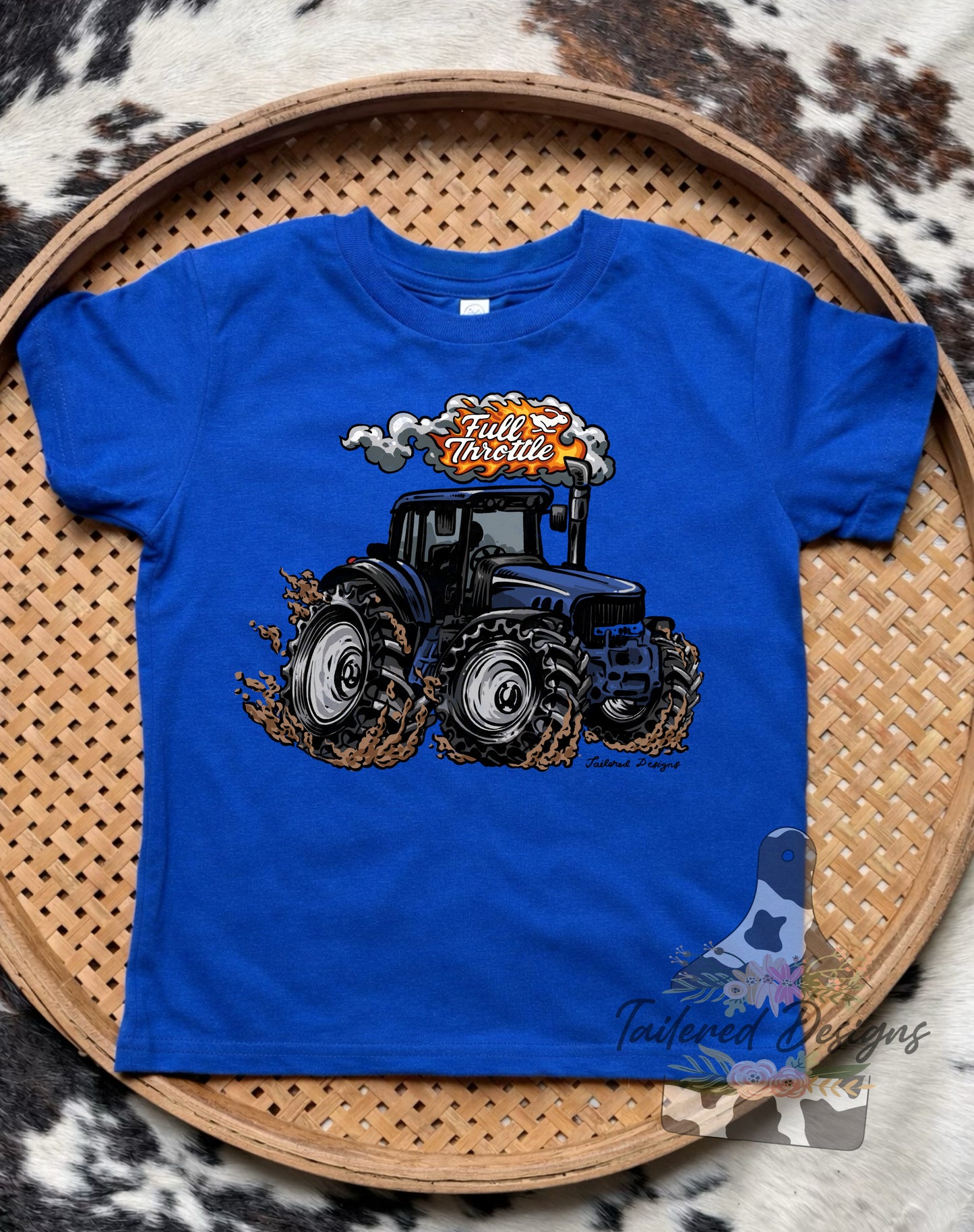 Full Throttle- Blue Tractor
