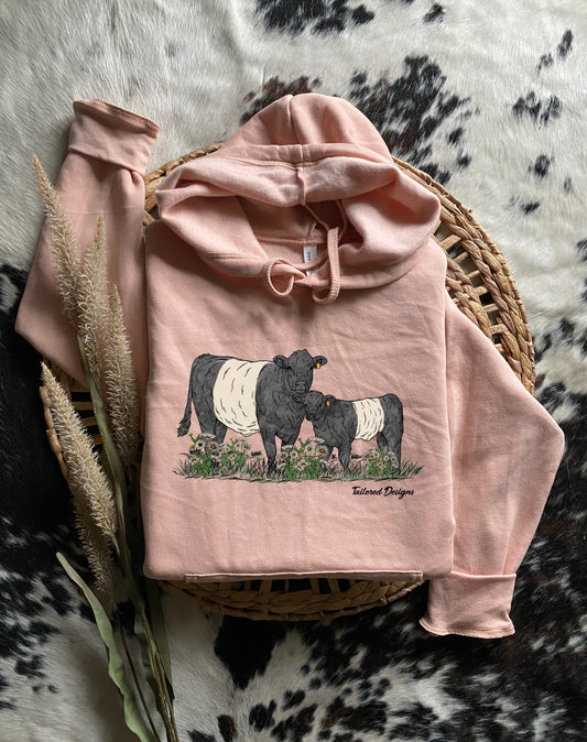 Pasture full of Beltys Hoodie