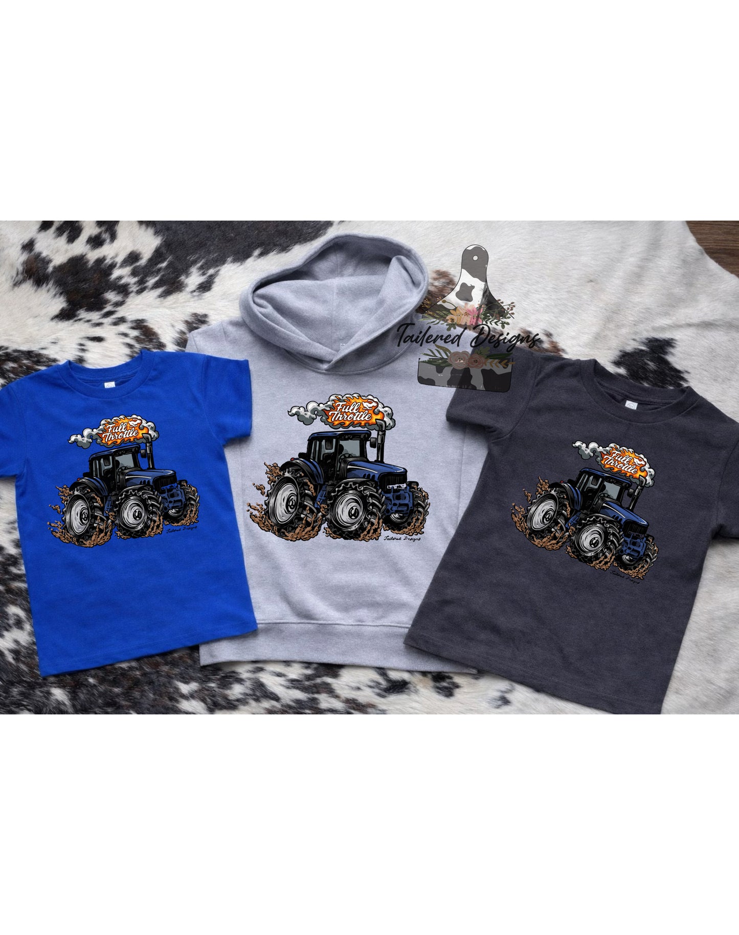 Full Throttle- Blue Tractor