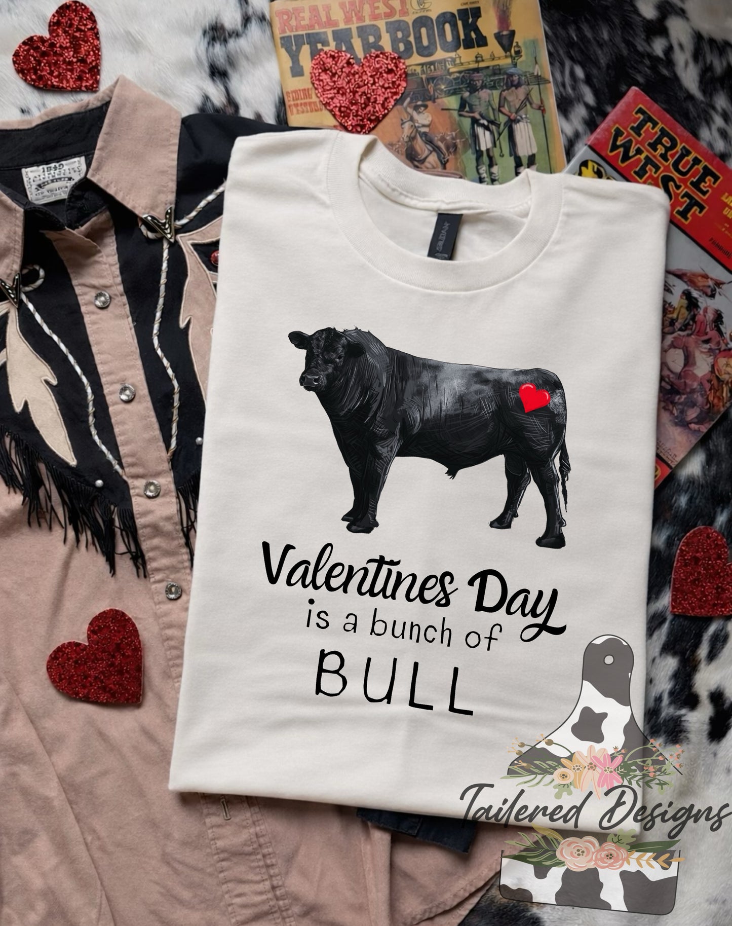 Valentines Day is a bunch of Bull- Black bull