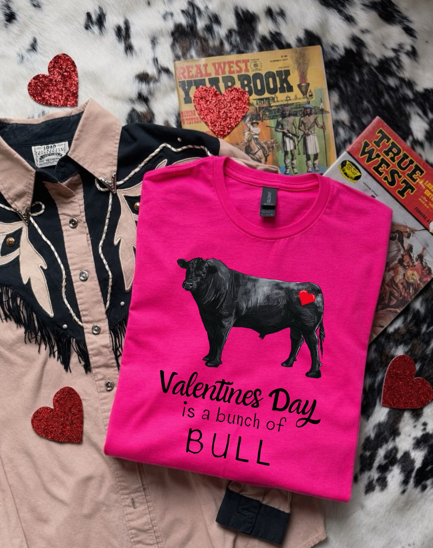 Valentines Day is a bunch of Bull- Black bull
