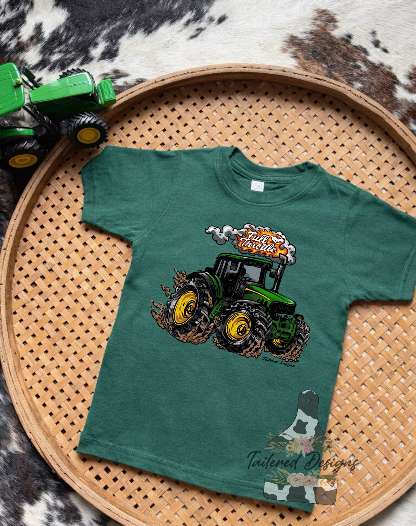 Full Throttle- Green Tractor