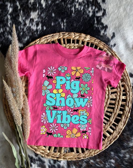 Show Vibes: Pig, Beef, Sheep, Goat, Rabbit CREWNECK