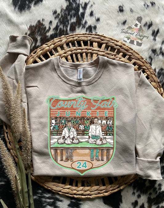 County Fair Junkie Sweatshirt: Chicken