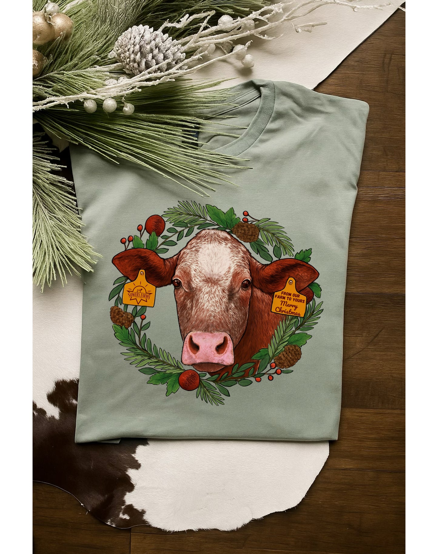 From Our Farm to Yours- Customizable Shorthorn Head