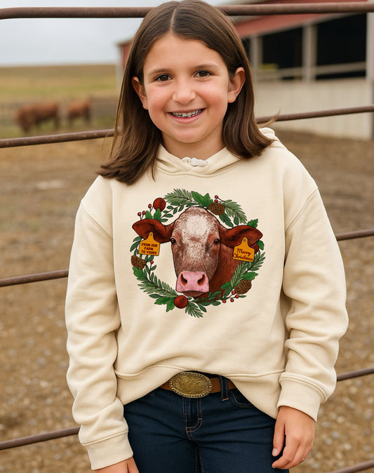From Our Farm to Yours- Customizable Shorthorn Head
