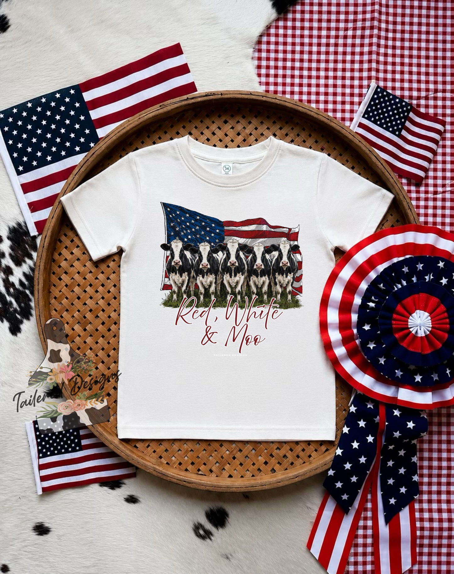 Red, White and Moo