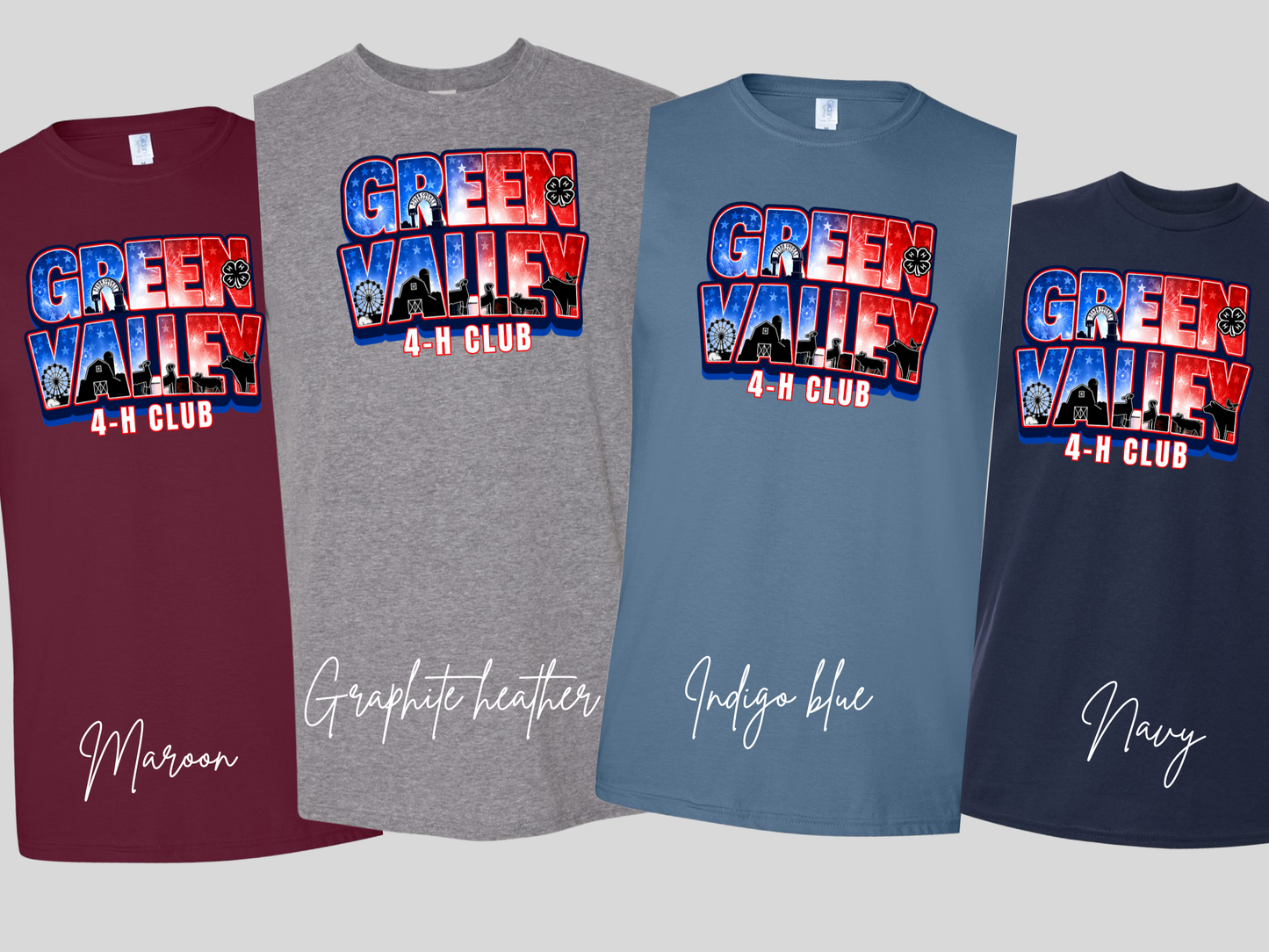 Green Valley- Red, White & Blue